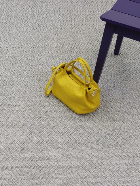 Tapete Ceuta Chevron Prata