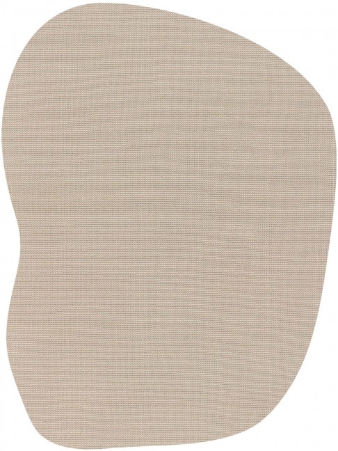 Tapete Java Santro Liso Cru e Off White Orgânico 2