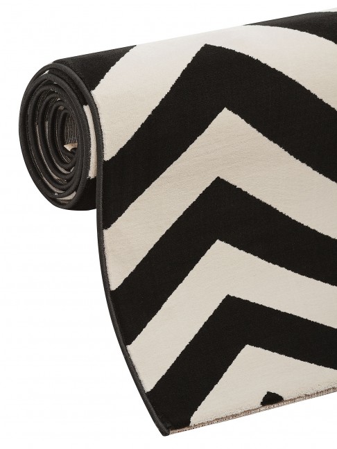 Tapete Chevron Black
