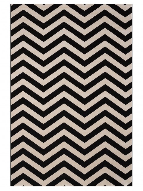 Tapete Chevron Black