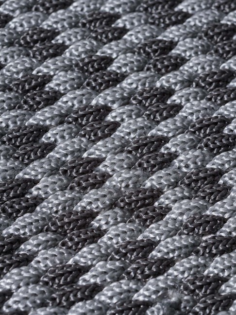 Tapete Tear Corda Náutica TD324 Cinza