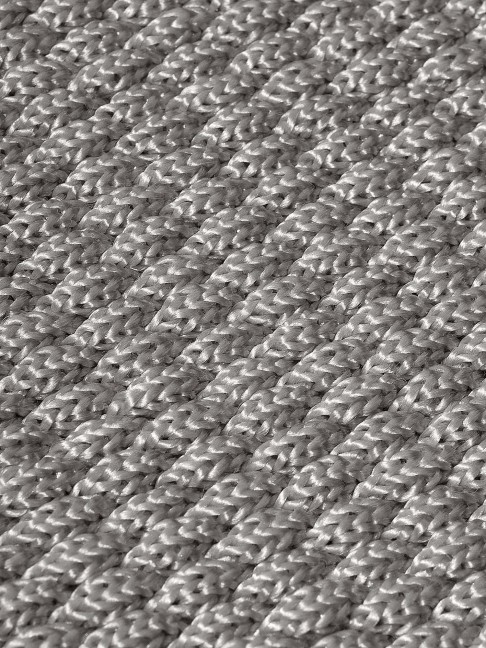 Tapete Tear Corda Náutica Prata