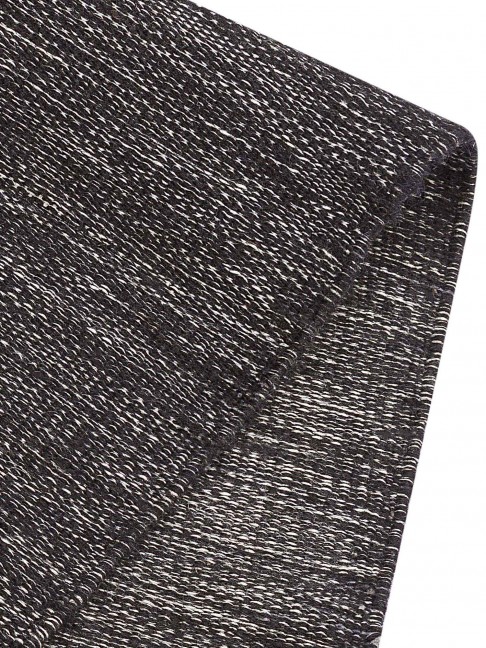 Tapete Kilim Viscose Preto