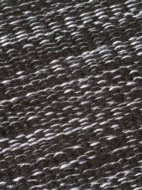 Tapete Kilim Viscose Preto