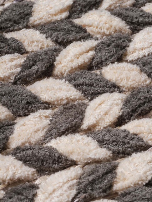 Tapete Tear Balaio Chumbo e Cru 