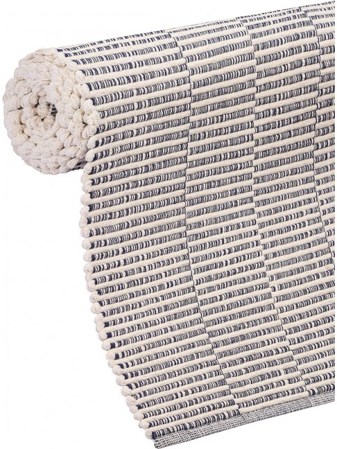 Tapete Tear V&V Azul e Cinza