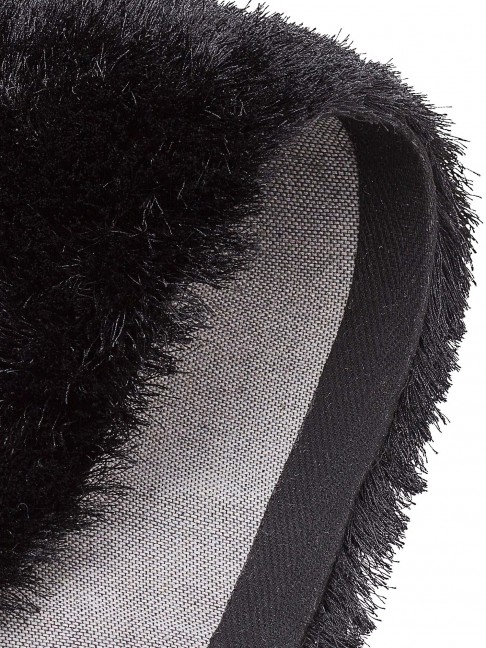 Tapete Shaggy Firenzi Preto