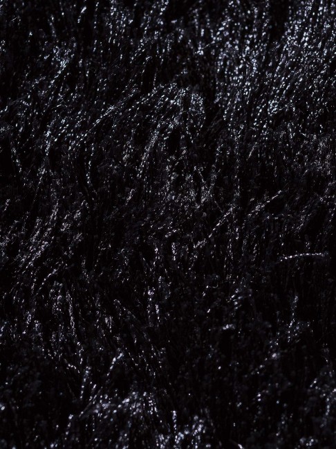 Tapete Shaggy Firenzi Preto