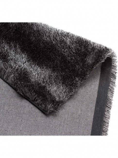 Tapete Shaggy Firenzi Mix Preto