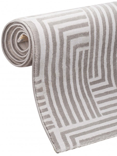 Tapete Villarica Maze Cinza