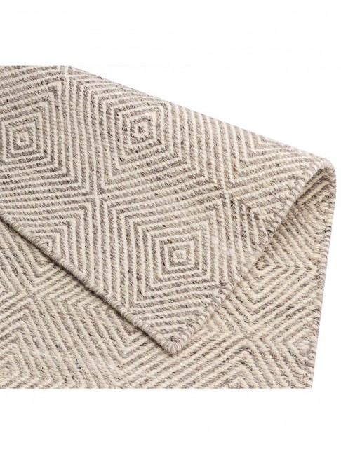 Tapete Kilim Diamond Cinza Escuro