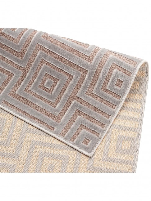 Tapete Alice Quadros Cinza