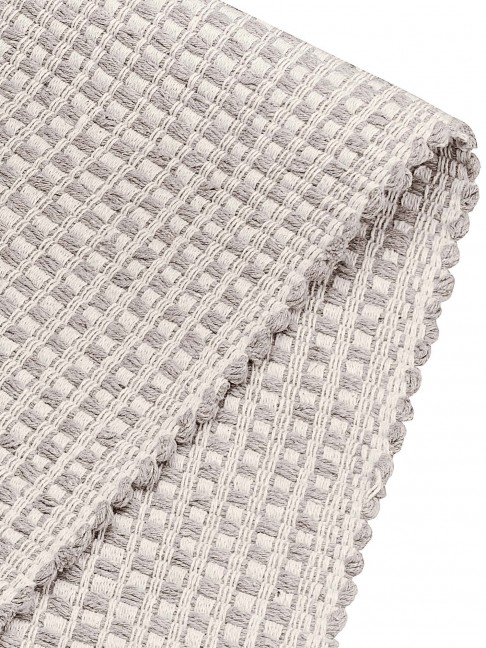 Tapete Tear Manual Vichy Cinza