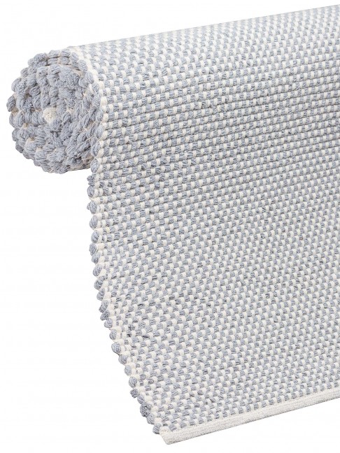 Tapete Tear Cubes Azul Acinzentado