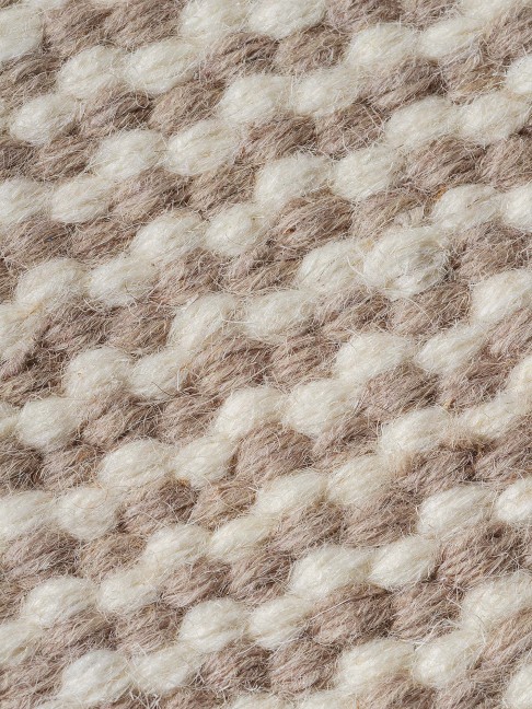 Tapete Java Santro Liso Cru e Cinza claro Orgânico 2