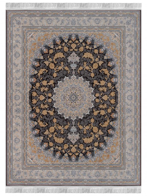 Tapete Persa Excellence 281 Cinza Escuro