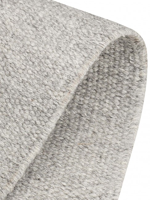Tapete Kilim Cosmos Plus Cinza Claro Orgânico 1