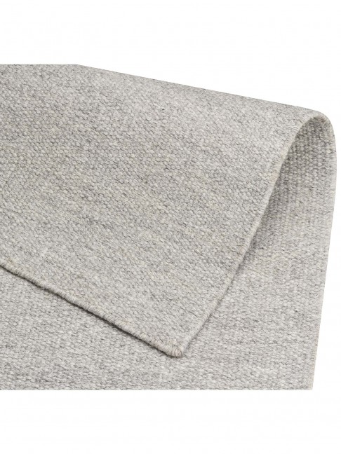 Tapete Kilim Cosmos Plus Cinza Claro Orgânico 1