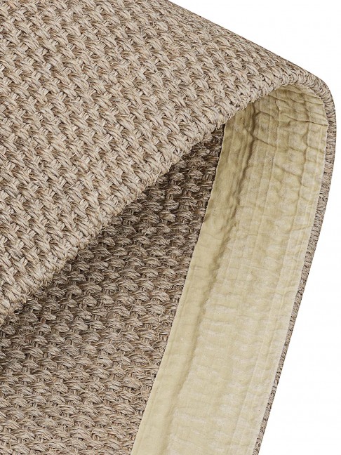Tapete Sisal Panama Cinza 