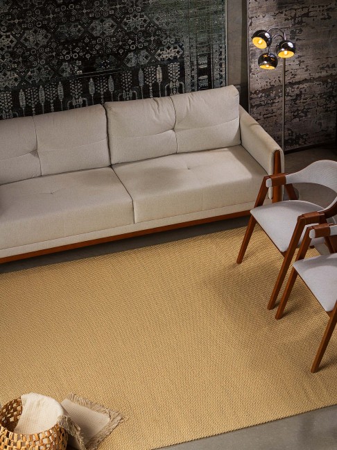 Tapete Sisal Luna Creme 