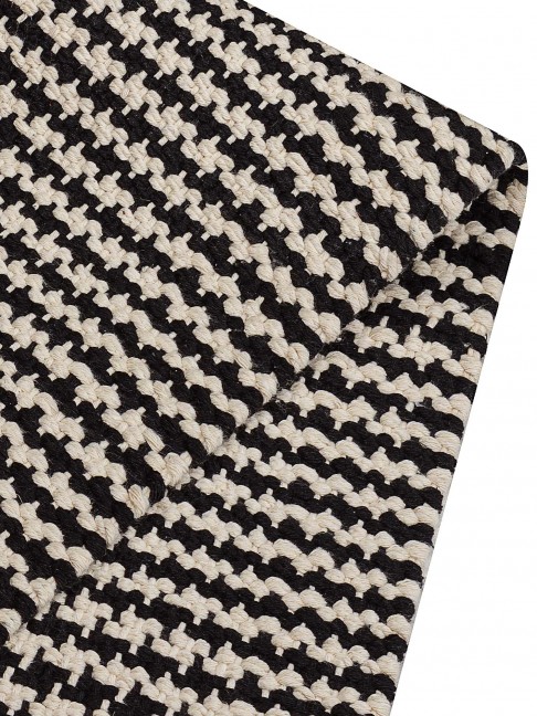 Tapete Tear TD457/B Preto e Cru