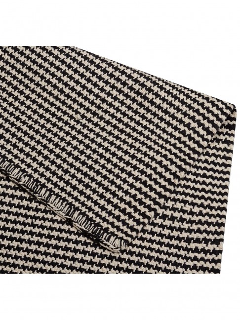 Tapete Tear TD457/B Preto e Cru