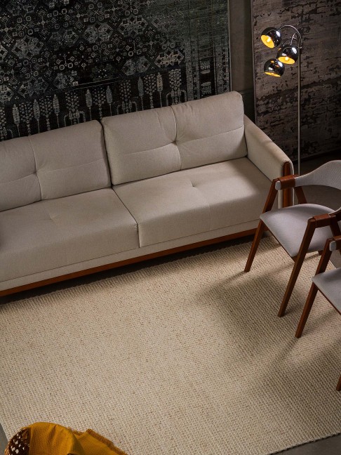 Tapete Puja Lã Linho