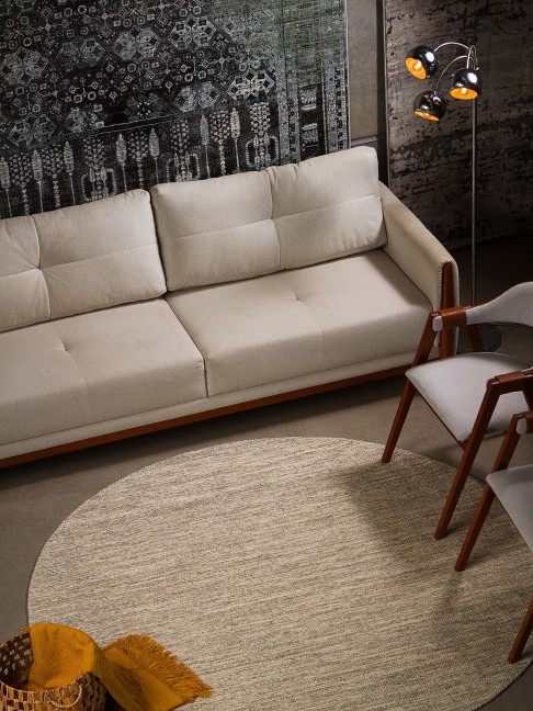 Tapete Dot Mix Cinza