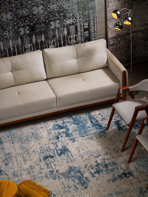 Tapete Esmirna Design 1 Azul