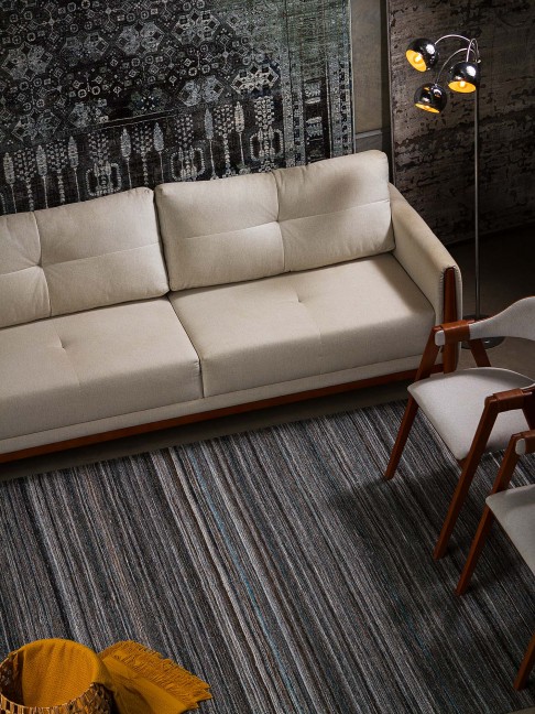 Tapete Kilim Cosmos Grafite Mix