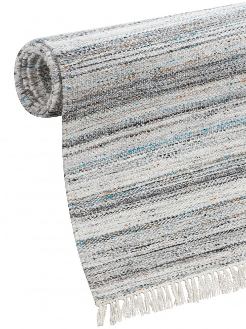 Tapete Kilim Cosmos Prata Mix