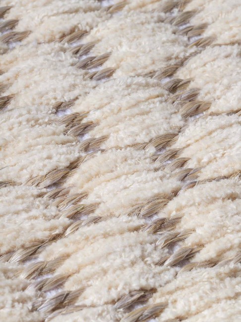 Tapete Tear Colmeia Cru