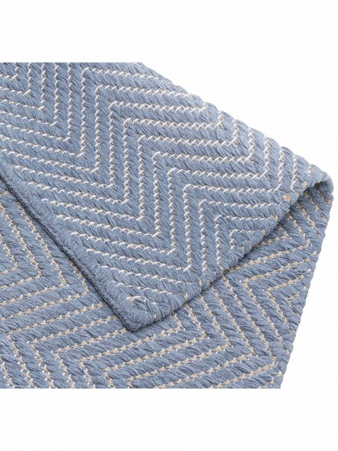 Tapete Tear Escama de Peixe Azul