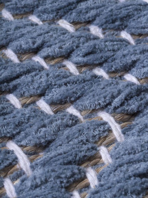 Tapete Tear Escama de Peixe Azul