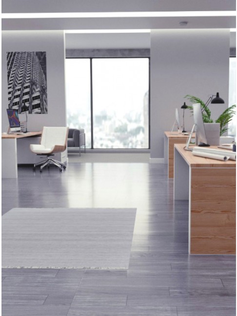 Tapete Kilim Cosmos Cinza Claro