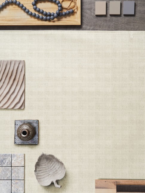 Tapete Voli Abstrato Off White