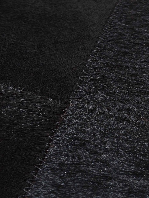 Tapete Couro Preto (20x20)