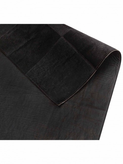 Tapete Couro Preto (20x20)