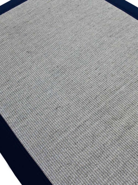 Tapete Sisal Polar Ce Com Borda Azul Marinho 1 00x1 50 Tenda Dos