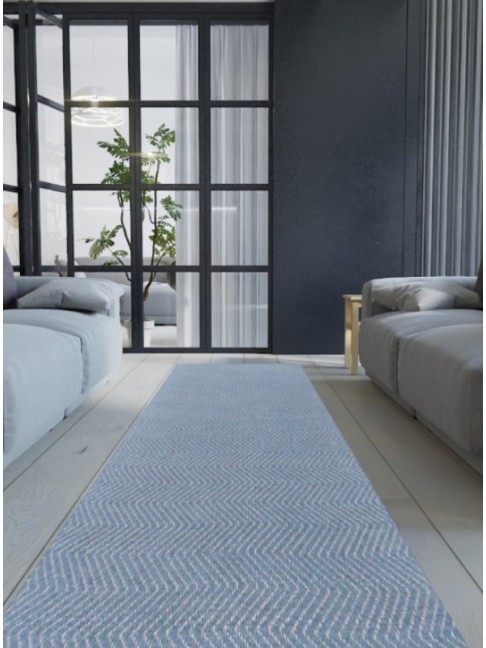 Tapete Tear Escama de Peixe Azul