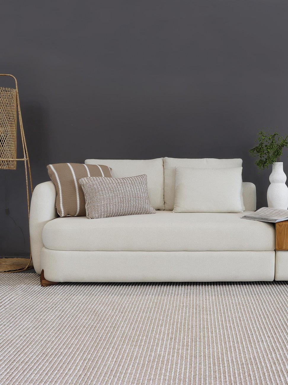 Tapete Ceuta Stripes Bege