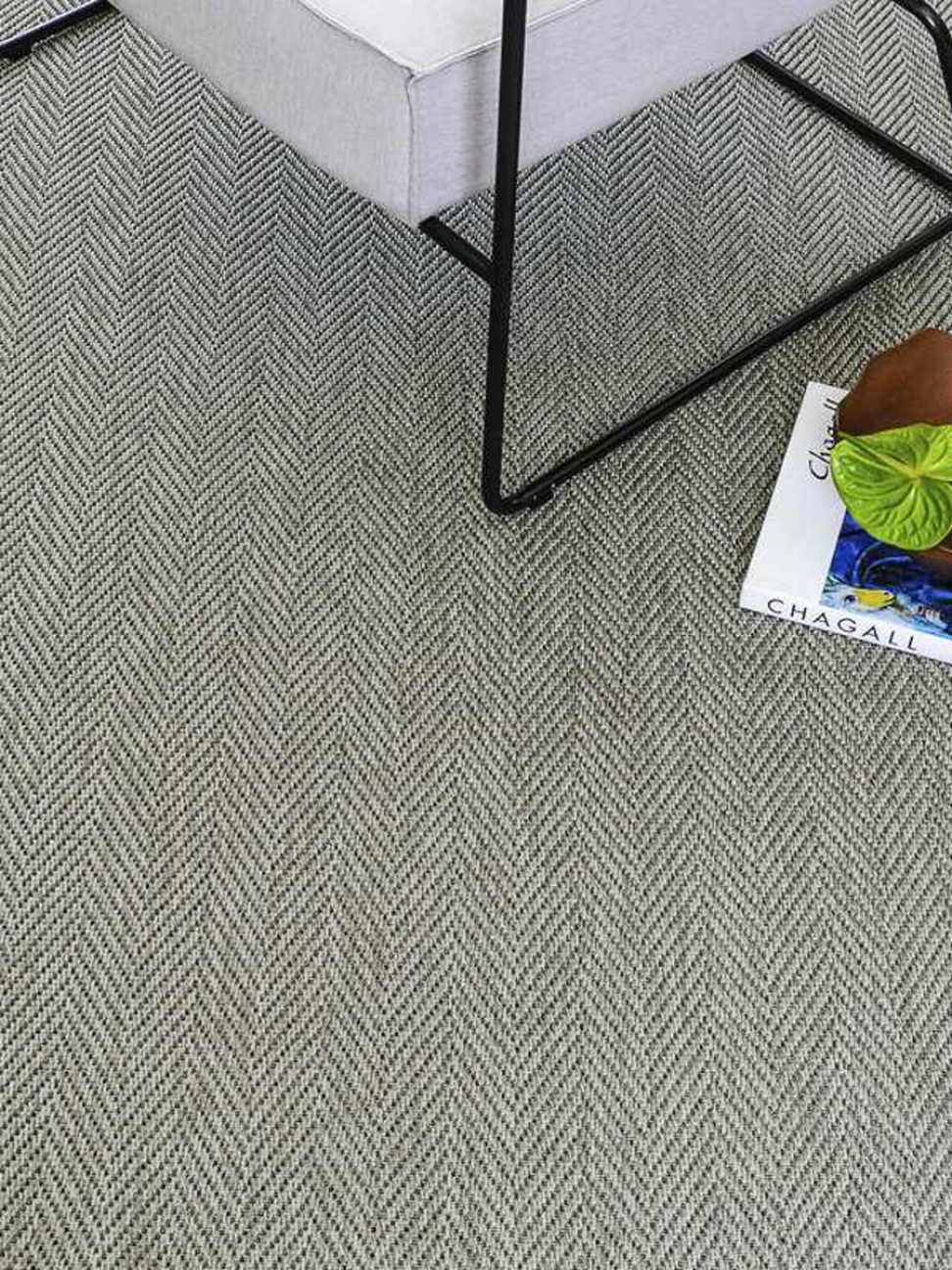 Tapete Corunha Zig Prata