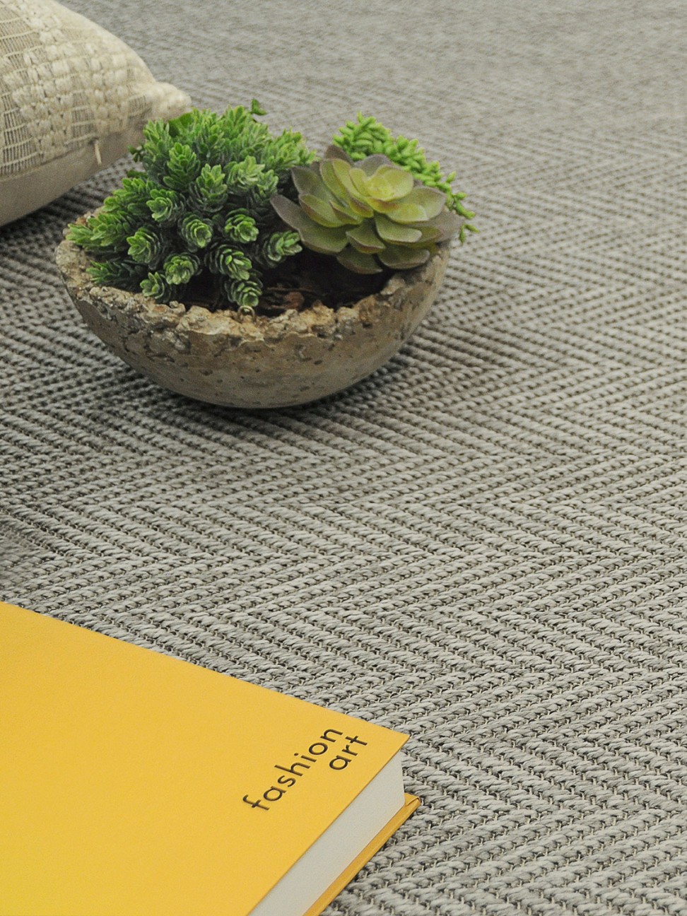 Tapete Corunha Zig Prata