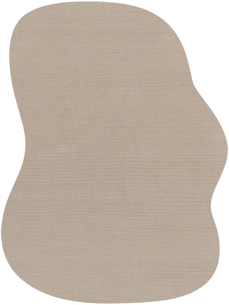 Tapete Java Santro Liso Cru e Cinza claro Orgânico 4