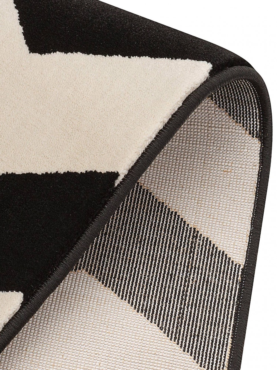 Tapete Chevron Black