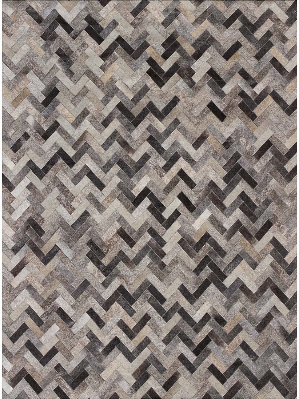 Tapete Couro Chevron