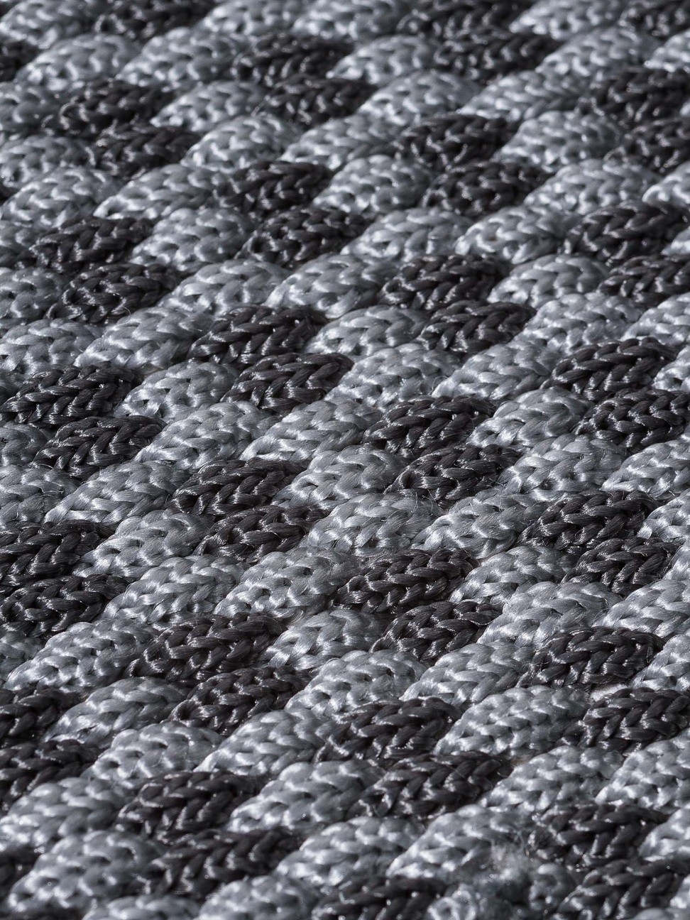 Tapete Tear Corda Náutica TD324 Cinza