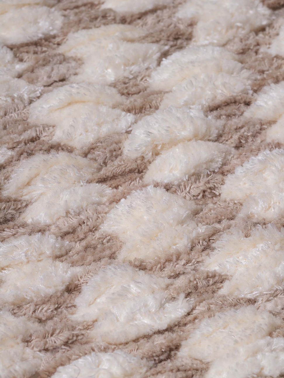 Tapete Tear TD319 Branco e Cinza