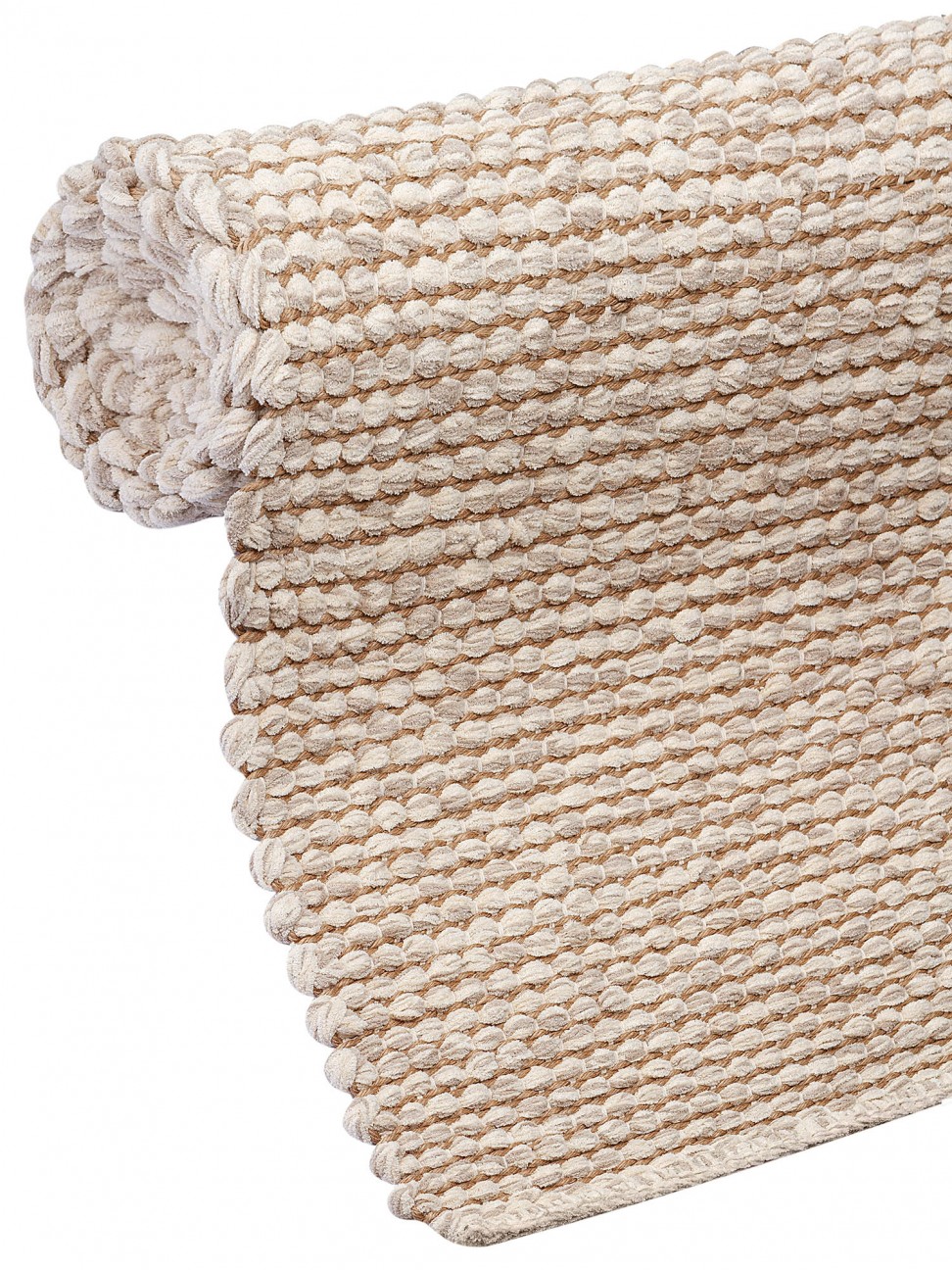 Tapete Tear TD316 Cinza Claro com Cru