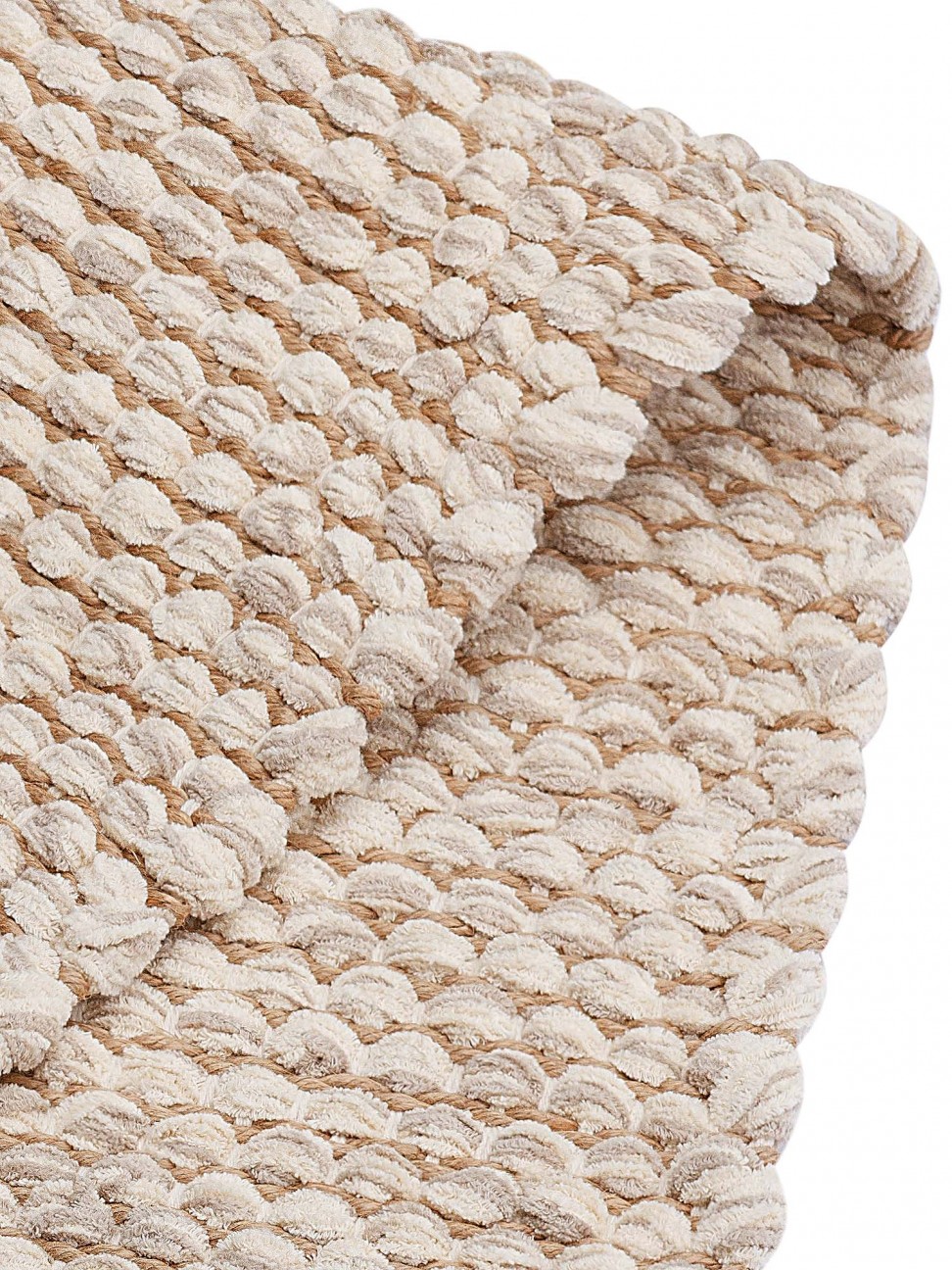 Tapete Tear TD316 Cinza Claro com Cru